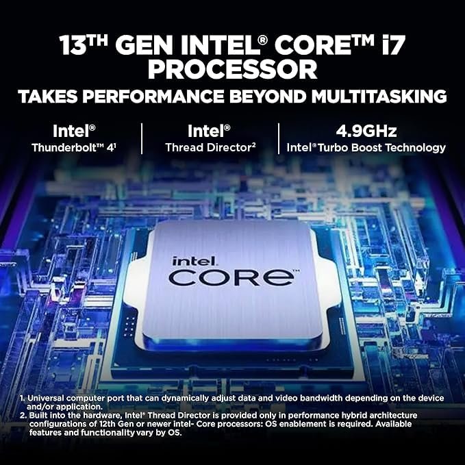 HP Smartchoice Victus Gaming Laptop – 13th Gen Intel Core i7-13620H | NVIDIA GeForce RTX 4050 (6GB) | 16GB RAM | 512GB SSD | 15.6" FHD 144Hz Display | Windows 11 | Office 2024 | Performance Blue - Image 2