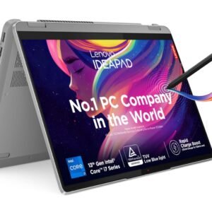 Lenovo IdeaPad Flex 5 2-in-1 Laptop – Intel Core i7-1355U | 14" WUXGA+ IPS Touch Display | 16GB RAM | 512GB SSD | Windows 11 + Office 2021 | Lenovo Digital Pen | Backlit Keyboard | Graphite Grey