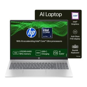 HP Pavilion 16-AF0015TU (Intel Core Ultra 5-125U, 16GB RAM, 512GB SSD, 16″ 2K WUXGA IPS, Windows 11, MS Office 2021, Silver)