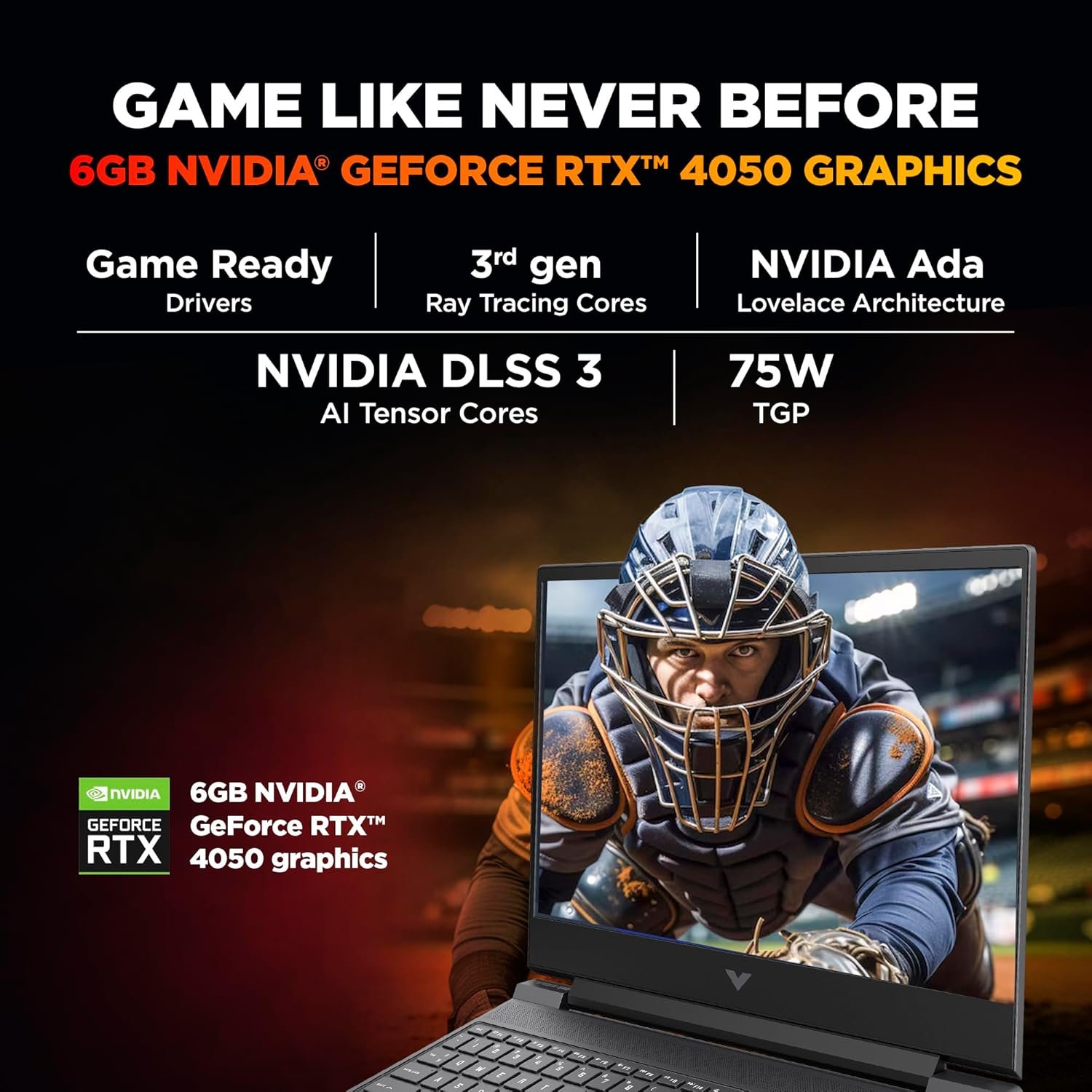 HP Smartchoice Victus Gaming Laptop – 13th Gen Intel Core i7-13620H | NVIDIA GeForce RTX 4050 (6GB) | 16GB RAM | 512GB SSD | 15.6" FHD 144Hz Display | Windows 11 | Office 2024 | Performance Blue - Image 3